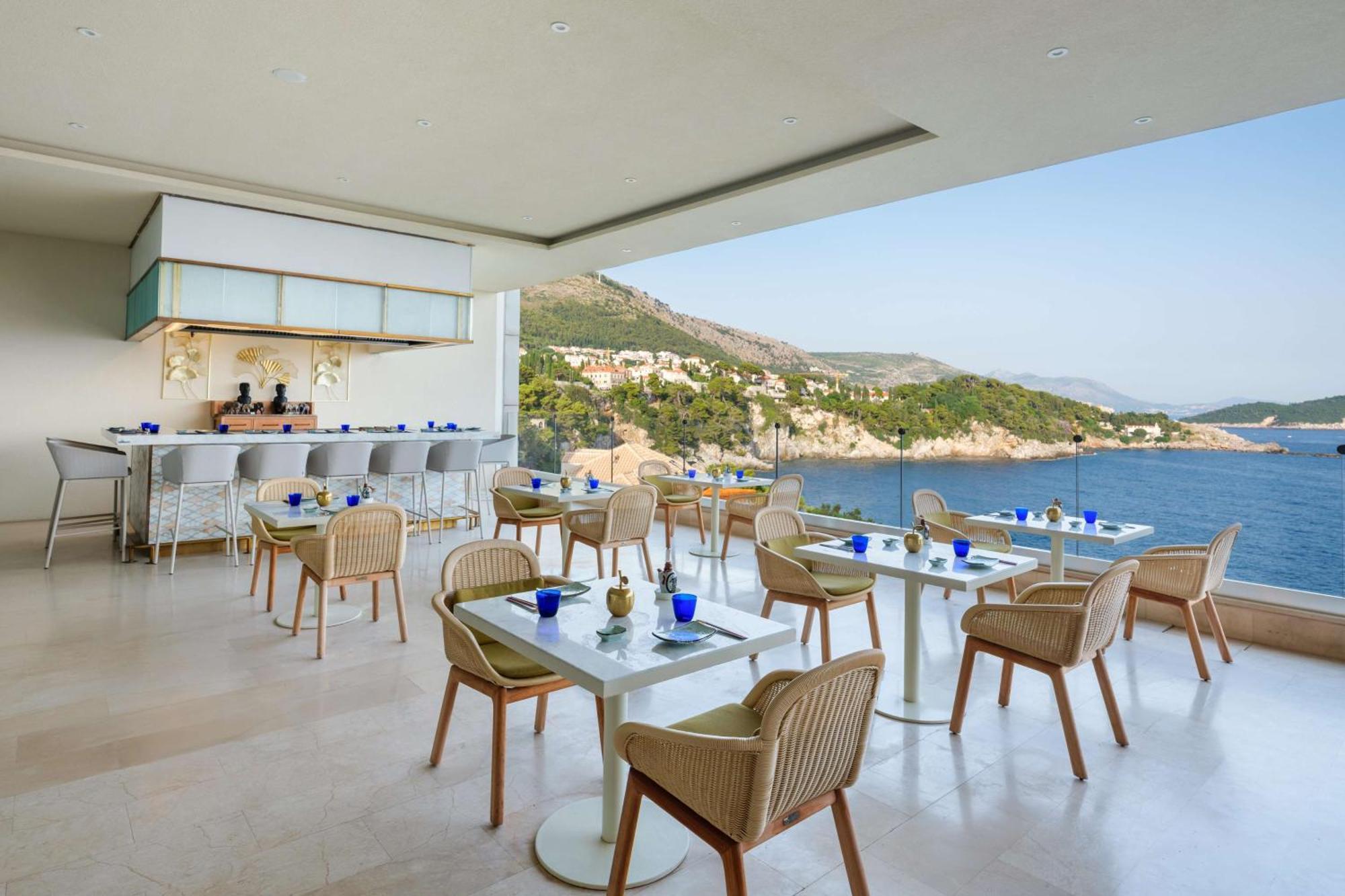 Hotel Rixos Premium Ragusa Esterno foto The restaurant